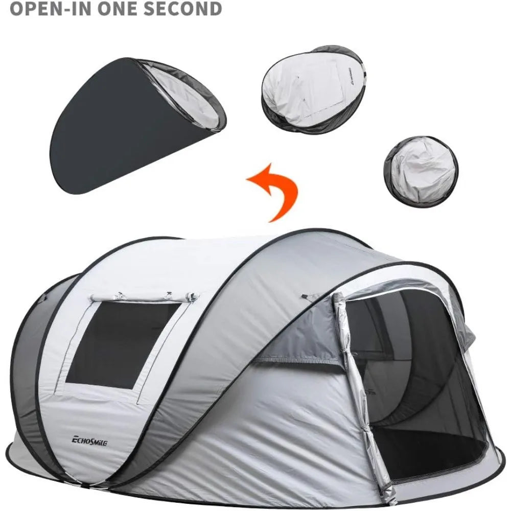 Echosmile 5 Person Tent with Carry Bag